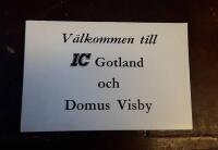 V&auml;lkommen till IC Gotland och Domus Visby