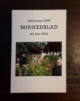 Minnesblad f&ouml;r &aring;ret 2022