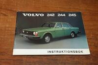 Volvo 242 244 245 instruktionsbok