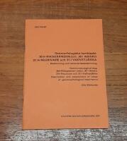 Geomorfologiska kartbladet 30 H Riksgr&auml;nsen(&ouml;st), 30 I Abisko, 31 H Reurivare och 31 I Vadvetj&aring;kka - Beskrivning och naturv&auml;rdesbed&ouml;mning