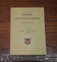 Uppsala universitets katalog h&ouml;stterminen 1961. Del II: Studentk&aring;ren, nationerna, examina, f&ouml;reningar