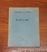 Katalog 1952-1953