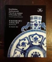 Stockholms Auktionsverk Fine Art & Antiques 6 December 2012: Oriental Ceramics & Works of Art