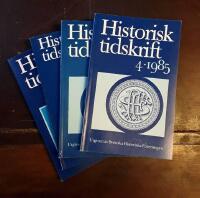Historisk tidskrift 1985 1-4