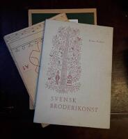 Svensk broderikonst: Ankar broderibok nr 2 med m&ouml;nsterblad