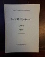 Finskt museum LXVII, 1960