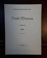 Finskt museum LXVIII, 1961
