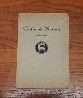 Gotlands nation i Uppsala 1915-1925: Illustrerad matrikel