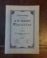  Undervisning vid anv&auml;ndandet af A.W. Fabers r&auml;knestaf. 
