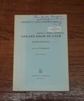Gerard Jakob de Geer: Minnesteckning