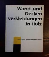 Wand- und Deckenverkleidungen in Holz