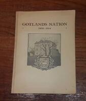 Illustrerad matrikel &ouml;ver Gotlands nation i Upsala 1900-1914
