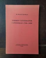 Termen litteratur i svenskan 1750-1850