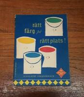 R&auml;tt f&auml;rg p&aring; r&auml;tt plats!