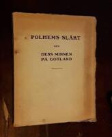 Polhems sl&auml;kt och dess minnen p&aring; Gotland: N&aring;gra anteckningar