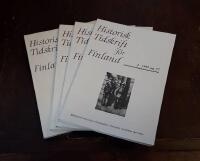 Historisk tidskrift f&ouml;r Finland 1992 1-4