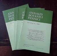 Annales botanici fennici Volume 18 1981