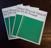 Historisk tidskrift f&ouml;r Finland 1985 1-4