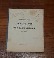 Gotlands l&auml;ns landstings f&ouml;rhandlingar &aring;r 1894