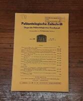 Pal&auml;ontologische Zeitschrift Band 38 nr 3/4