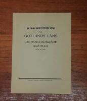 Skogsv&aring;rdsstyrelsens inom Gotlands l&auml;ns landstingsomr&aring;de ber&auml;ttelse f&ouml;r &aring;r 1935