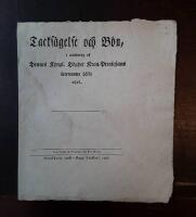 Tacks&auml;gelse och B&ouml;n, i anledning af Hennes Kongl. H&ouml;ghet Kron-Prinsessans &aring;terwunna h&auml;lsa 1826