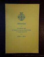 Minnesblad vid Stockholms students&aring;ngarf&ouml;rbunds 50-&aring;rsjubileum &aring;ren 1930-1955