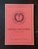 F&aring;f&auml;ng bildning 2003