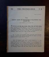 Lag, ang&aring;ende &aring;tg&auml;rder till f&ouml;rekommande af skogsf&ouml;r&ouml;delse inom Gotlands l&auml;n; gifven Stockholm slott den 30 mars 1894