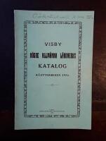 Visby h&ouml;gre allm&auml;nna l&auml;roverks katalog: H&ouml;stterminen 1926