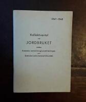 [Omslagstitel: Kollektivavtal vid jordbruket mellan Svenska Lantarbetsgivaref&ouml;reningen och Svenska Lantarbetaref&ouml;rbundet] Kollektivt avtal r&ouml;rande Allm&auml;nna best&auml;mmelser vid Jordbruket (Riksavtal) mellan &aring; ena sidan Svenska Lantarbetsgivaref&ouml;reningen f&ouml;r dess l&auml;nsorganisationer och &aring; andra sidan Svenska Lantarbetaref&ouml;rbundet f&ouml;r dess distriktsorganisationer