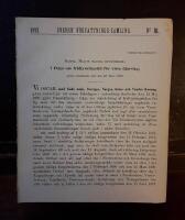 Kongl. maj:ts n&aring;diga kung&ouml;relse, i fr&aring;ga om fridlysningstid f&ouml;r vissa djurslag; gifven Stockholms slott den 28 mars 1892