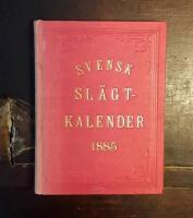 Svensk sl&auml;gt-kalender f&ouml;r &aring;r 1885