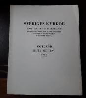 Sveriges kyrkor Gotland Rute setting
