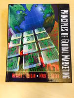 Principles of Global Marketing