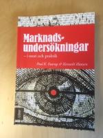 Marknadsundersökningar : i teori och praktik