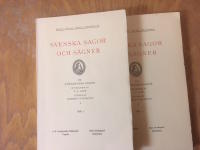 Svenska sagor och s&auml;gner. 10 gotl&auml;ndska sagor upptecknade av P.A. S&auml;ve. I:1-2
