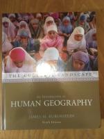 An Introduction to Human Geography: The Cultural Landscape