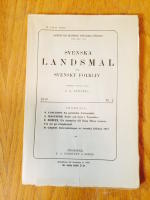 En gotländsk bröllopsdikt. (I Svenska landsmål, 1918:2, häfte 2 h)