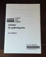 Glosbok för gotlandsguider