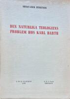 Den naturliga teologiens problem hos Karl Barth