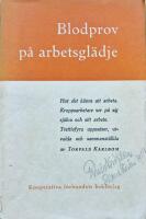 Blodprov p&aring; arbetsgl&auml;dje