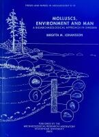 Molluscs, Environment and Man