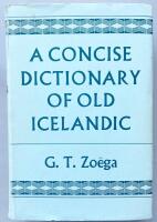 A Concise Dictionary of Old Icelandic