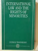 International Law and the Rights of Minorities