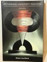 Rethinking university teaching - a conversational framework for the effecti