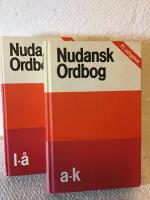 Nudansk ordbog, f&oslash;rste og andet bind