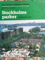 Stockholms parker. Innerstaden. (Stockholms tekniska historia)
