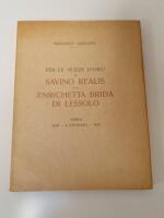 Per Le Nozze D'Oro Di Savino Realis E Di Enrichetta Brida Di Lessolo