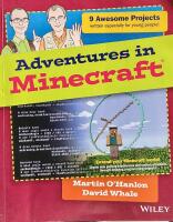 Adventures in Minecraft